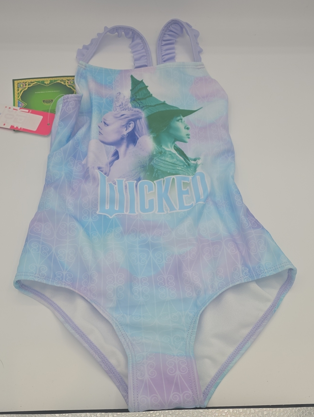 Universal Studios Wicked Girls One Piece Swimsuit Size 7/8